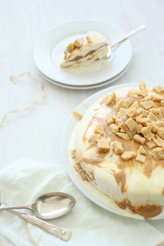 Dulce de Leche Ice Cream Cake