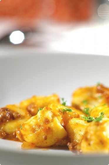 Rob and Rachel's Potato Gnocchi with my Simple Bolognese Style Sauce