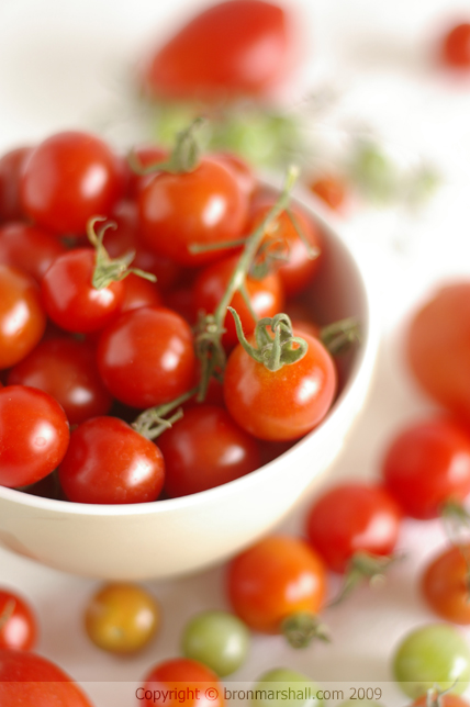 Cherry Tomato Onion Tart with Parmesan Crust