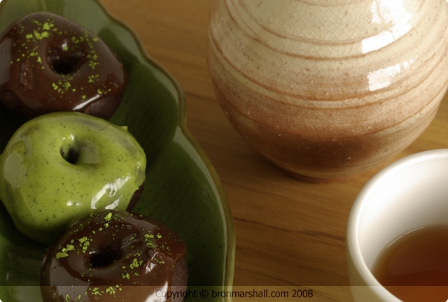 Time to make - Mini Chocolate Matcha Doughnuts