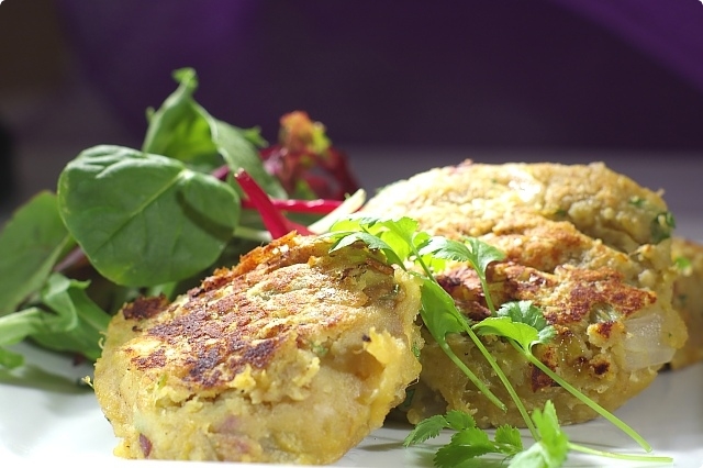 Kumara, Coriander and Brazil Nut Patties