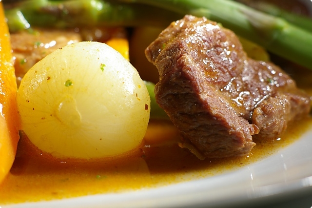 Navarin a la Printanière ~ Spring Lamb and Vegetable Casserole