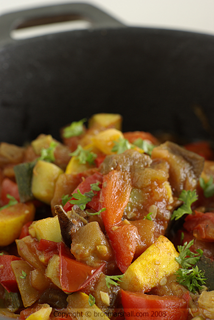 Mmmm My Ratatouille and Lamb