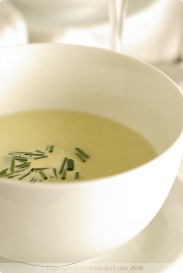 Vichyssoise - Chilled Leek and Potato Soup
