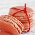 Cranberry and Orange Macarons