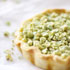 Wasabi Pea and Salmon Tartelette