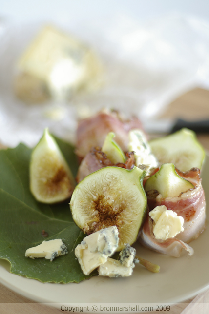 Fresh Figs, Whitestone Windsor Blue Cheese,
Pancetta ...Heaven!